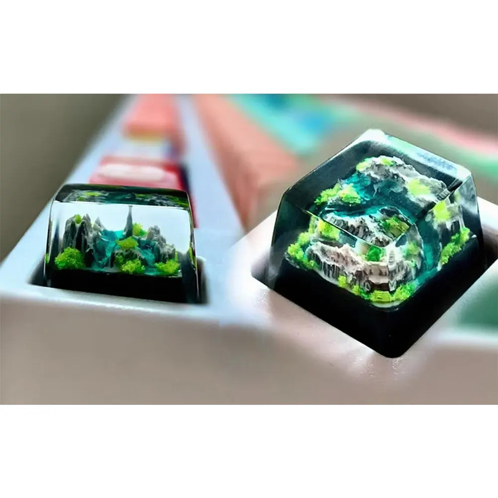 Gaming Keyboard No Rgb - 마운틴 앤 씨 아티산 레진 RGB
