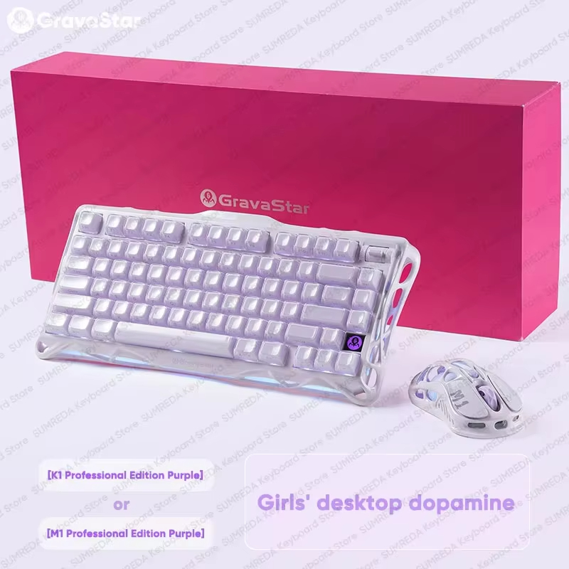 Gaming Keyboard No Rgb - GravaStar M1 M2 무선 마우스 또는
