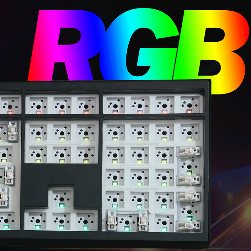 108키 기계식 키보드 키트 3모드 무선 블루투스 RG - Gaming Keyboard Hot Swappable 리뷰 및 가격