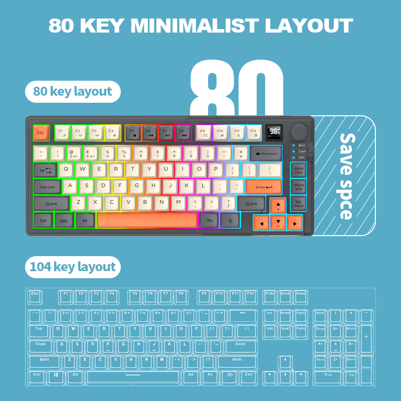 2.4GHz 블루투스 무선 듀얼 모드 게이밍 키보드 및 - Gaming Keyboard No Rgb 리뷰 및 가격