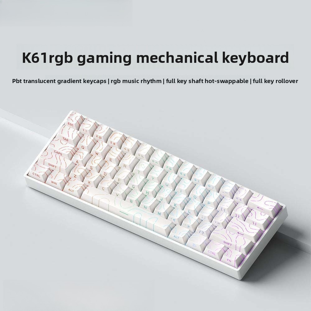 60% 무선 블루투스 2.4G 기계식 키보드 RGB 게 - Gaming Keyboard Hot Swappable 리뷰 및 가격