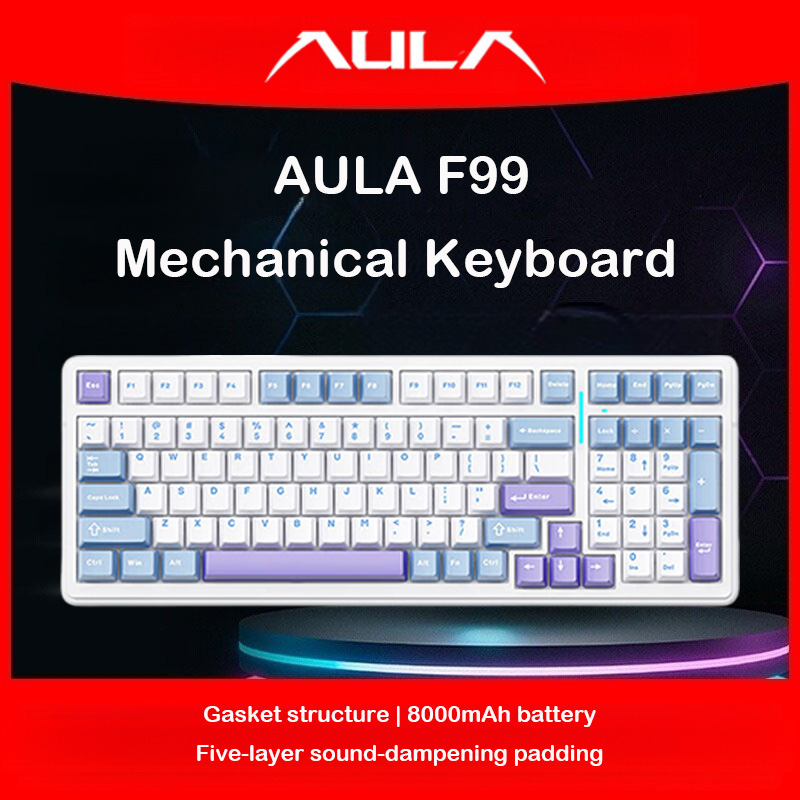 AULA F99 기계식 키보드, 트리플 모드(2.4GH - Gaming Keyboard Nearby 리뷰 및 가격